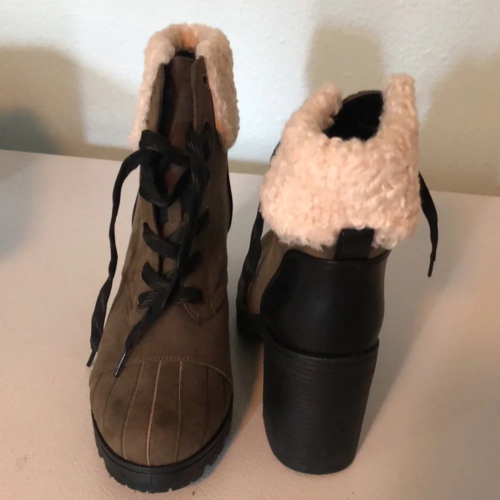Qupid Combat Boots - Picture 3 of 10